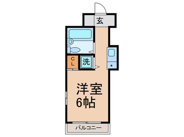 プレール恵比寿(106）の物件間取画像